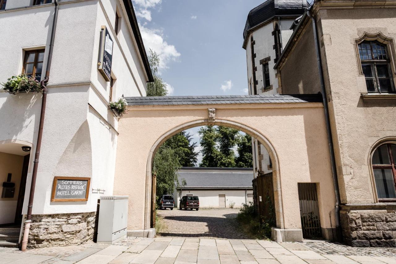 Sommers Hotel Altes Posteck Райхенбах-им-Фогтланд Экстерьер фото